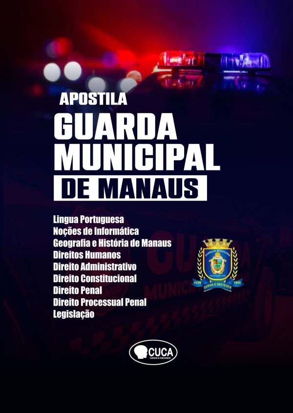 APOSTILA GUARDA MUNICIPAL DE MANAUS - GCM - Imagem 2