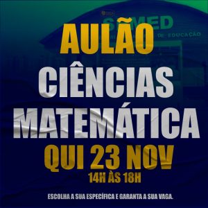 AULÃO ESPECÍFICA SEMED