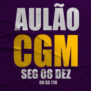 AULÃO CGM 08/12/25
