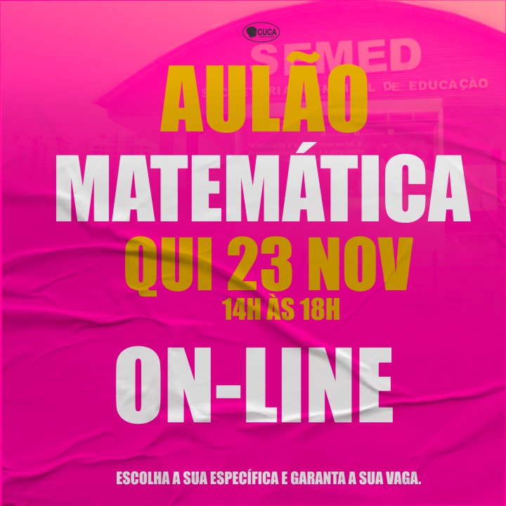 AULÃO ESPECÍFICA SEMED - Imagem 3